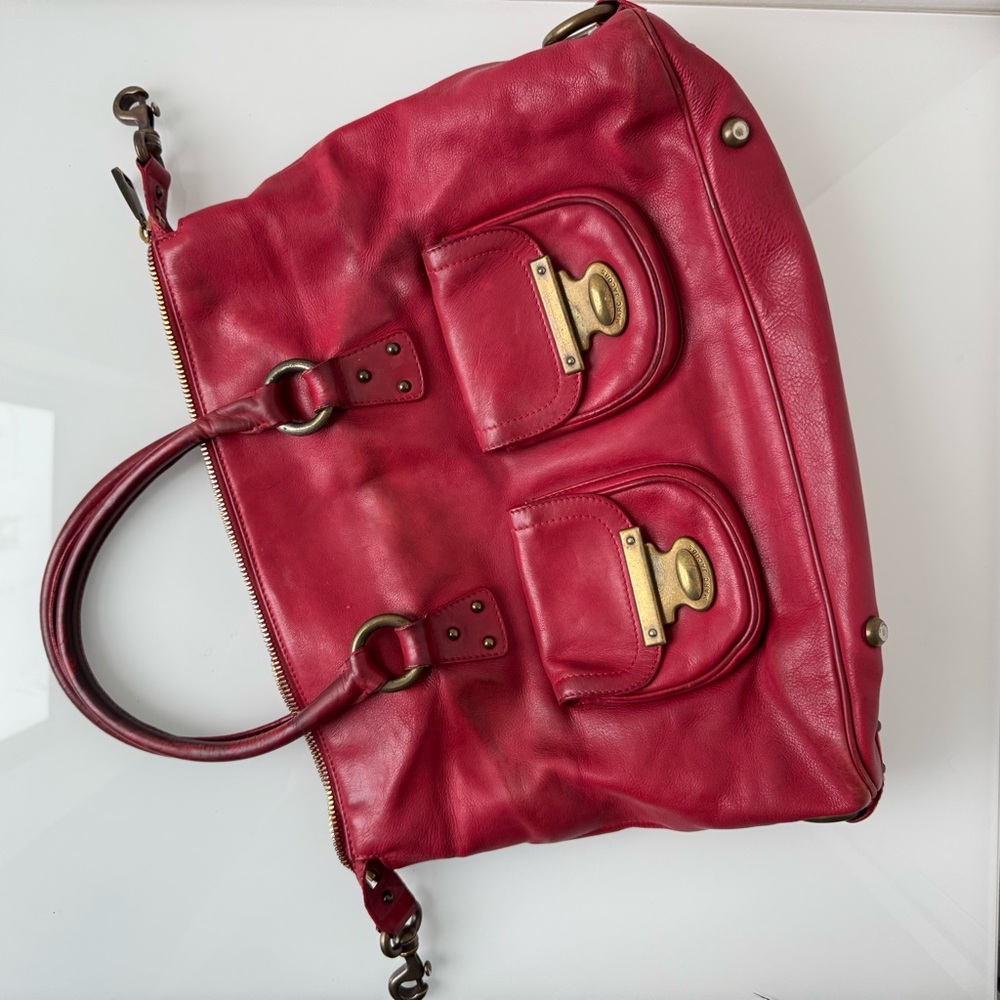 Marc Jacobs Vintage Leather ๐ฅ HUGE - Picture 3 of 16